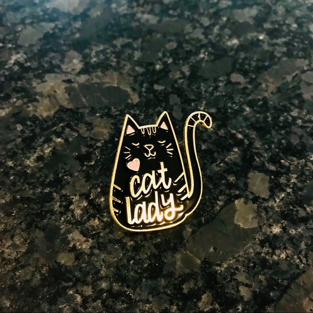 Cat Lady 🐈 Hard Enamel Pin